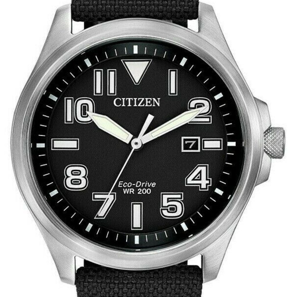 Citizen 44mm Black Nylon Band W/ Box